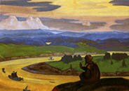 N.Roerich. St.Procopius The Righteous Praying for Unknown Sailors. 1914